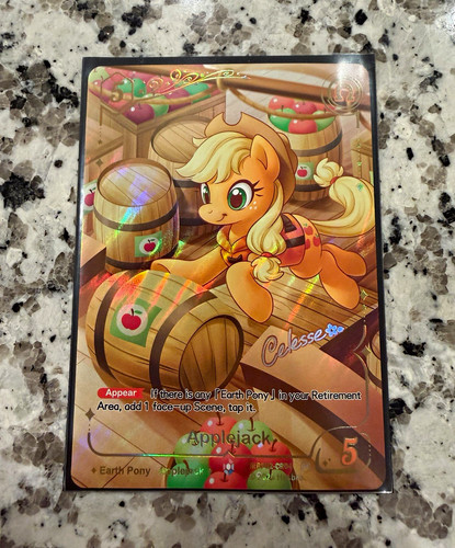 Applejack little pony tcg - applejack,